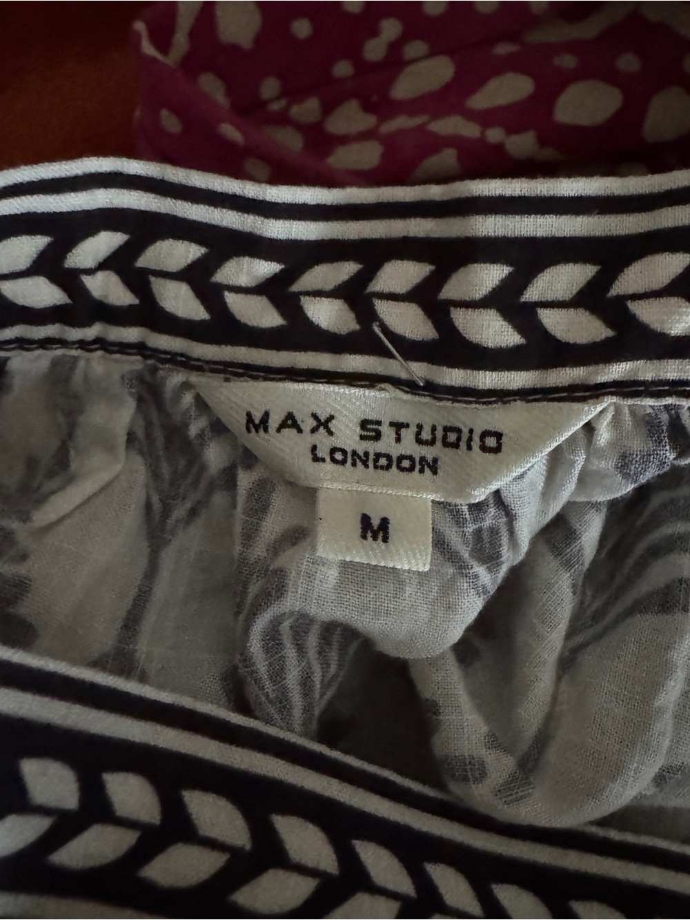 Block printed Top - Picture 2 of 3